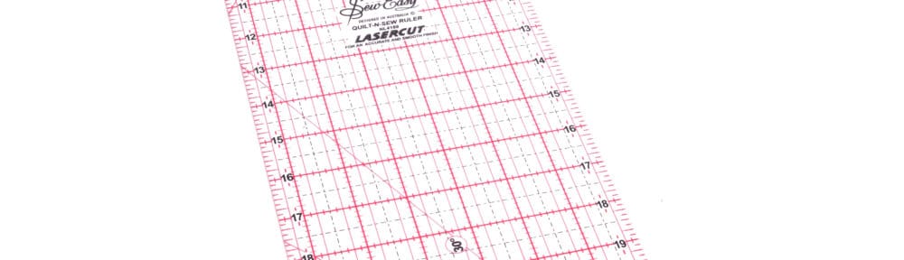 6.5" x 24" Quilting Ruler