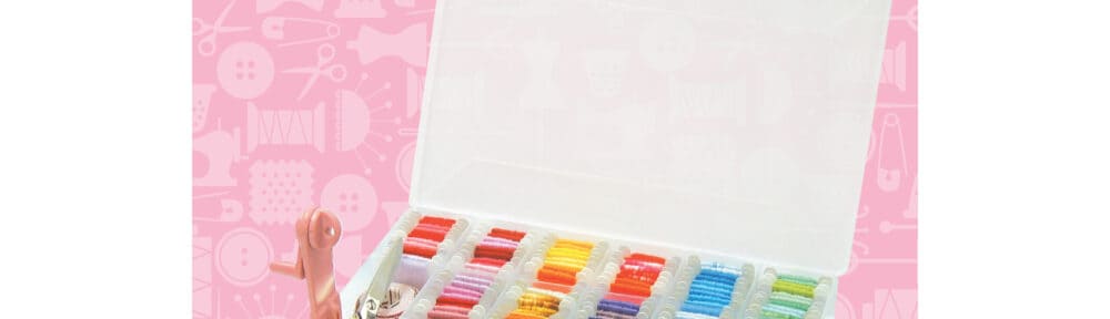 Embroidery Organiser Storage Box