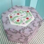 Floral Garland - Sewing Box