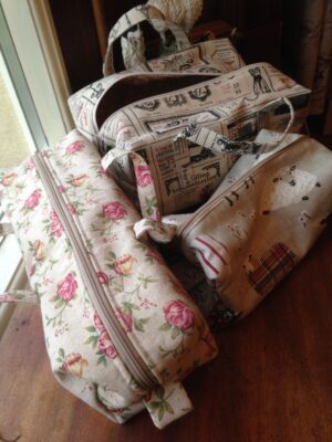 Lined Zipped Project Bag Kit