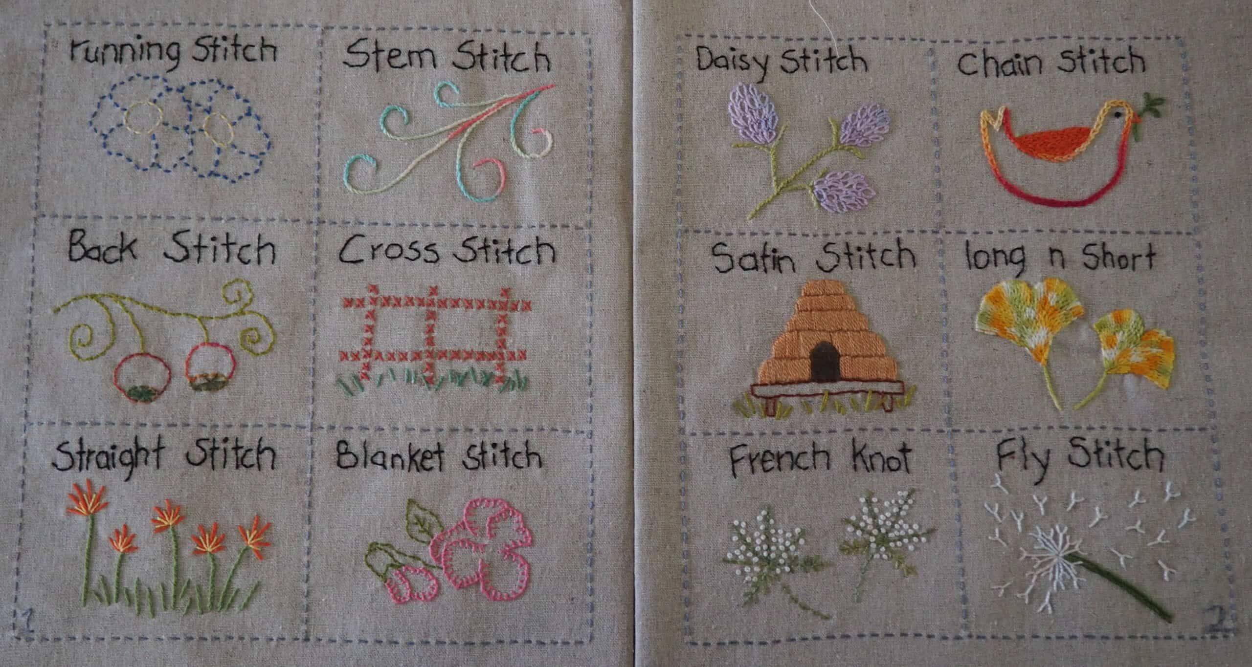 Embroidery Sampler Book ⋆ Nifty NeedlesNifty Needles