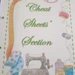 Cheat Sheet Section
