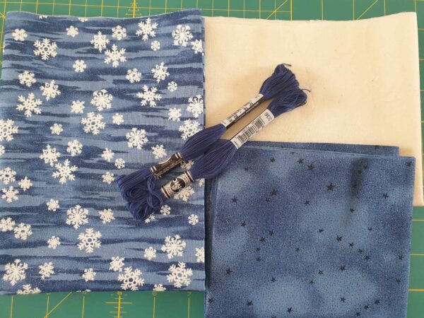 Blue Snowflakes kit