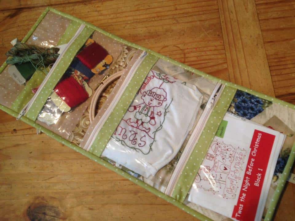 Tri-fold Stitchery Folder