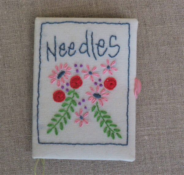 Floral Garland Needle Book